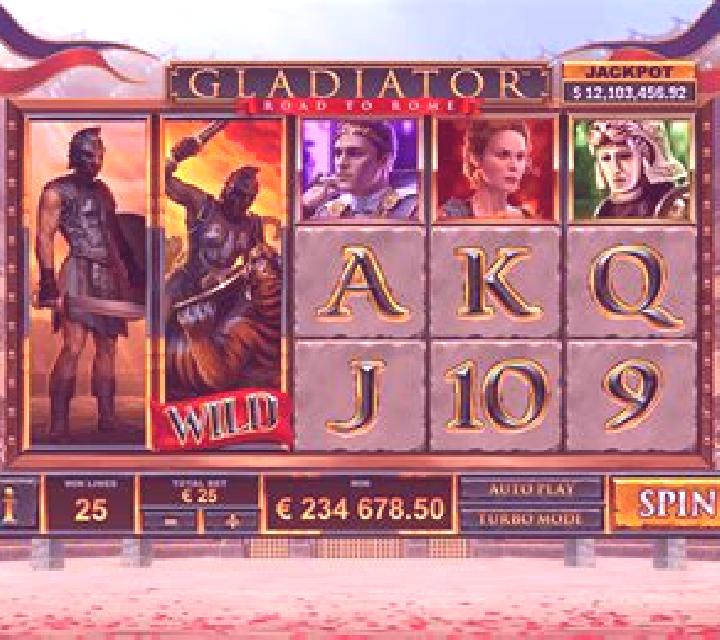 Gladiator Road to Rome slot
