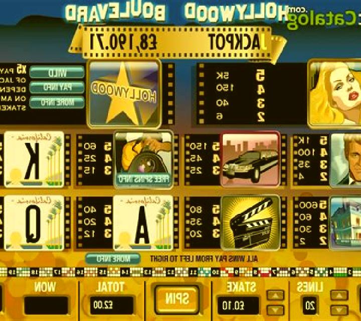 Hollywood Boulevard slot