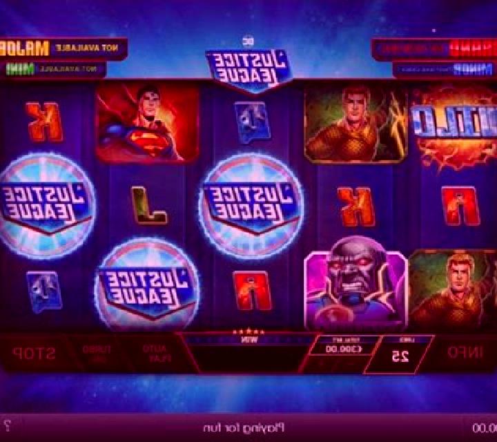 Justice League Comic slot